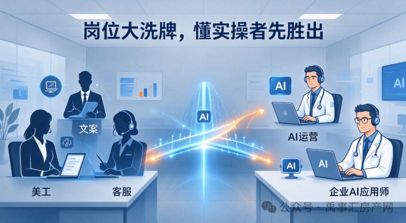 还在担心岗位被AI替代？来禹事汇AI商学院学实战AI