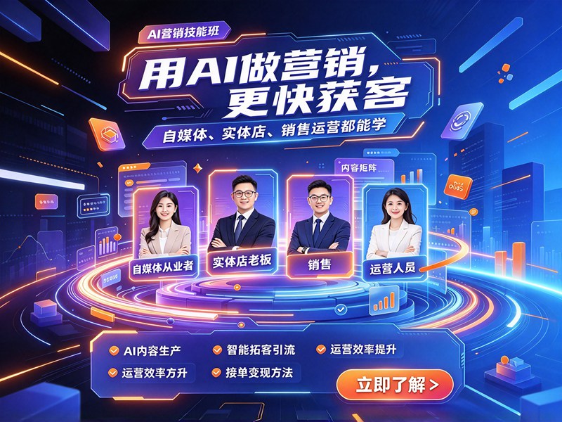 AI营销技能课