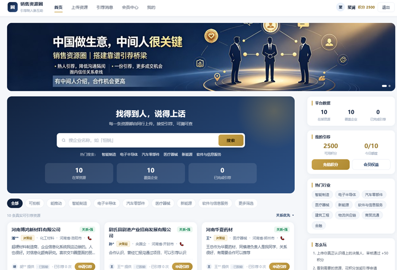 销售资源圈工具